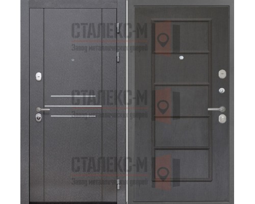 Металлическая дверь МДФ (с двух сторон) -8