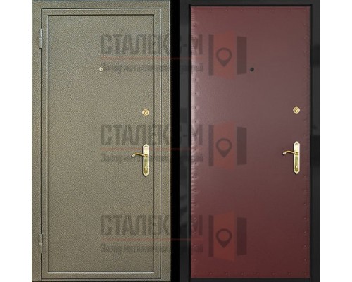 Металлическая дверь Винилискожа - Порошок -2